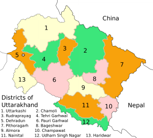 Districts in Uttarakhand 2